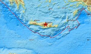 Σεισμός ΤΩΡΑ στην Κρήτη - Κοντά στο Ηράκλειο το επίκεντρο (pics)